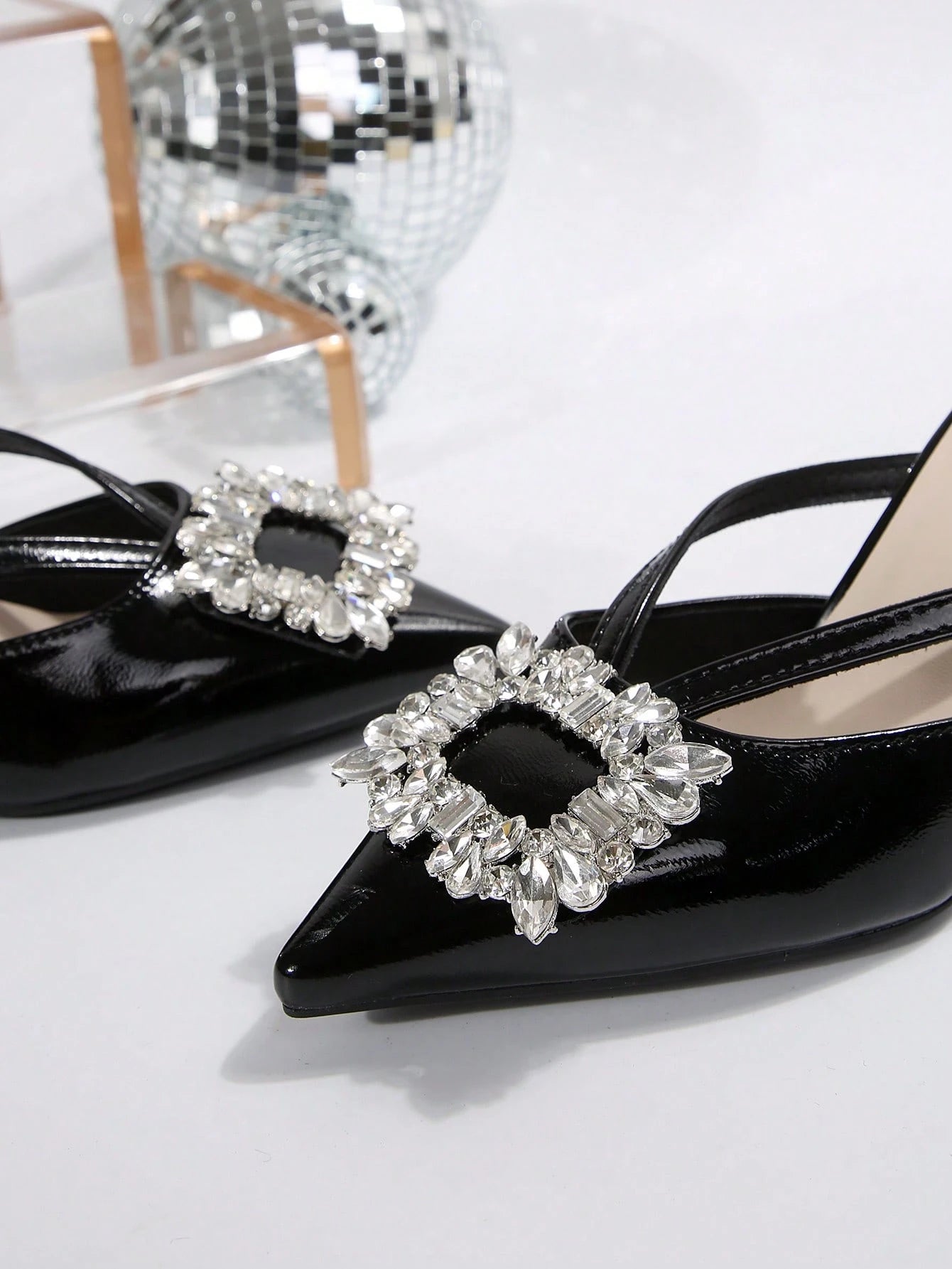 New Arrival Pointed Toe Leopard Print Bow Decor Mid Heel Mules, Fashionable EU Style, Early Autumn